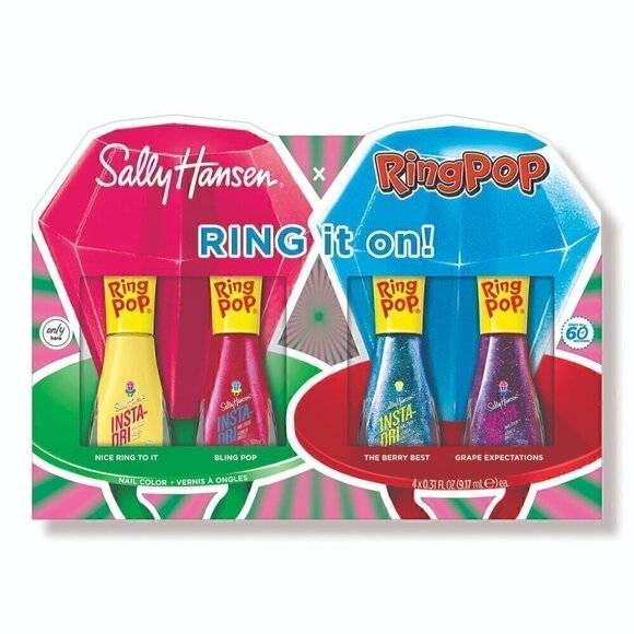 Sally Hansen Other - Sally Hansen Ring Pop Insta-Dri Nail Polish 4pk Giftset